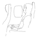 Illustration for article titled What Your Airplane Sleep Style Says About You